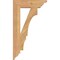Ekena Millwork Balboa Traditional Smooth Bracket, Western Red Cedar, 3 1/2"W x 16"D x 28"H BKT04X16X28BOA01SWR - alternate 2